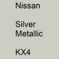 Preview: Nissan, Silver Metallic, KX4.